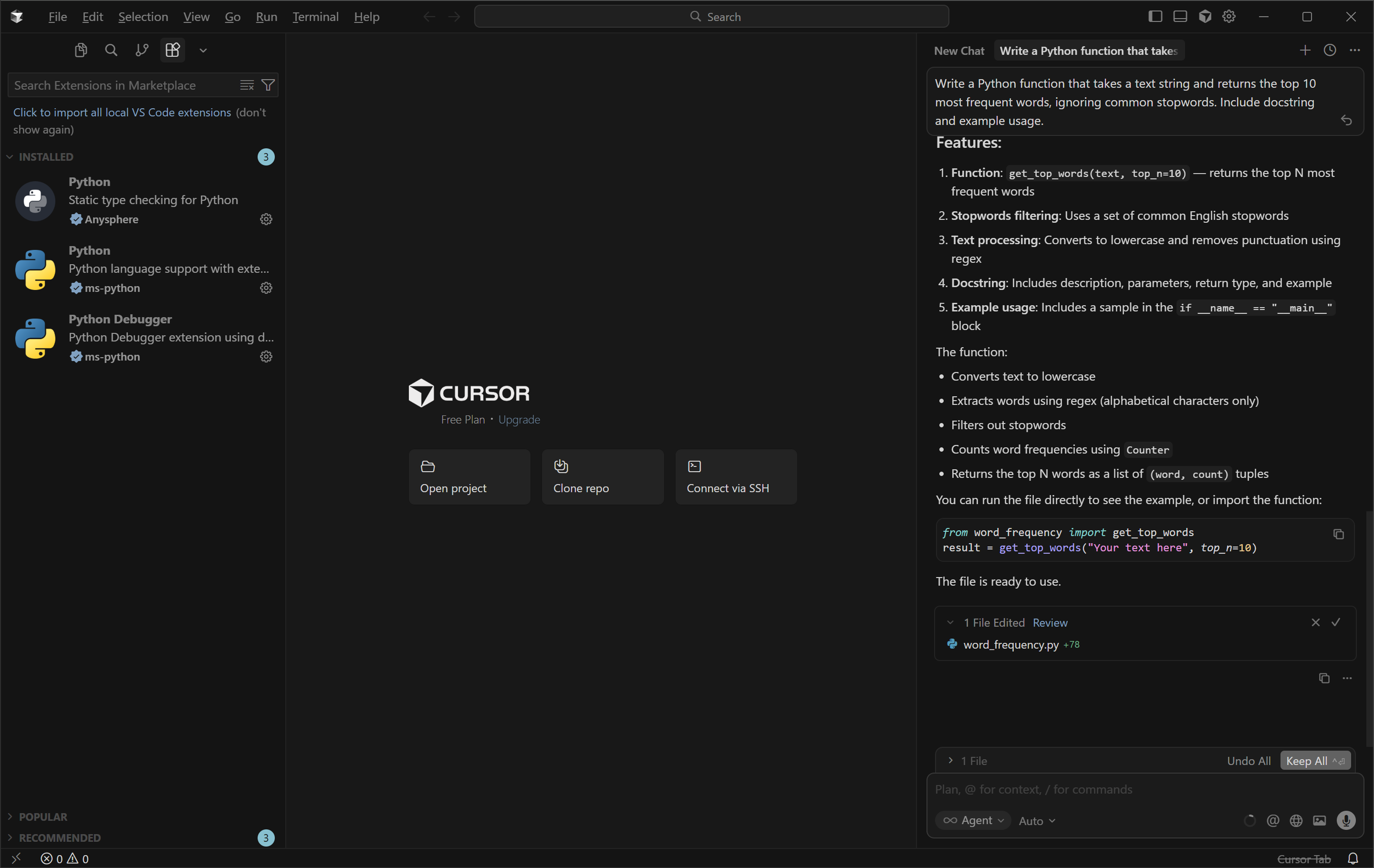 Cursor AI coding tool