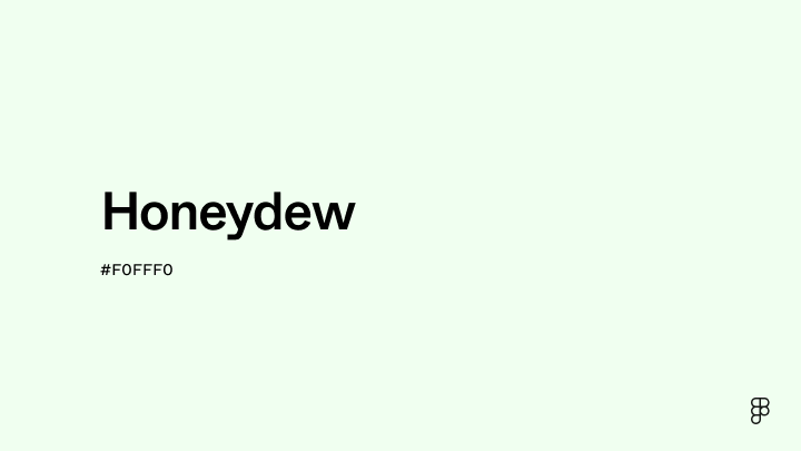 Honeydew color