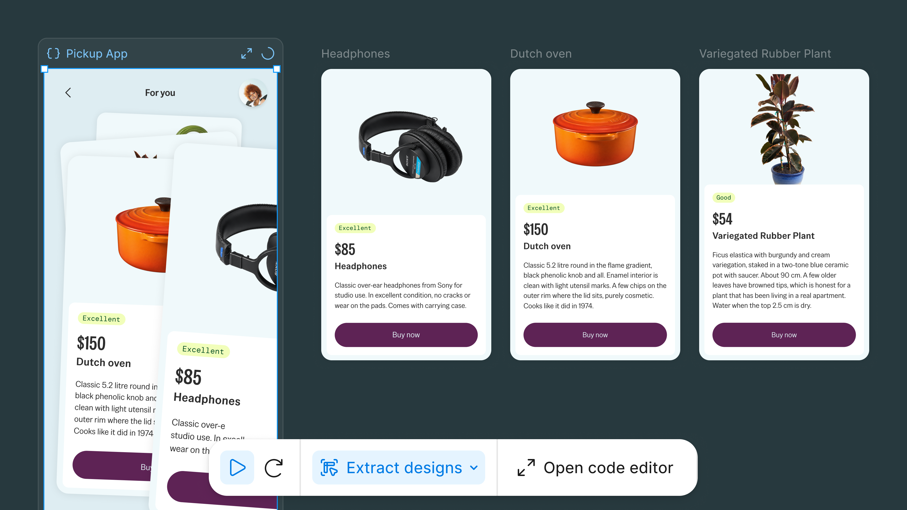 Design Together With Code Layers on the Canvas | Figma Blog