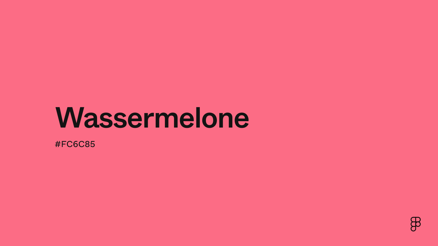 color Wassermelone