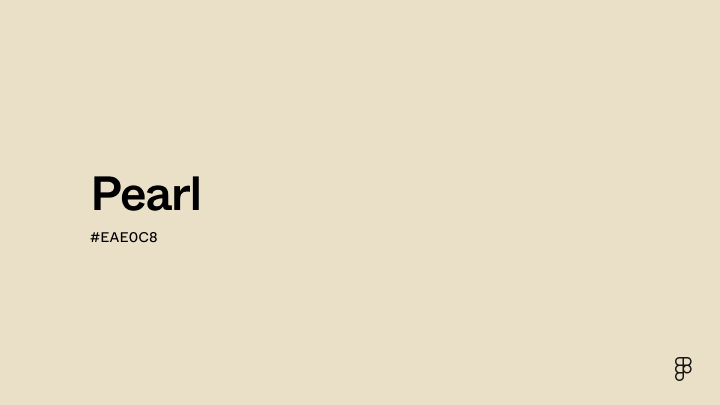 Pearl Color: Hex Code, Palettes & Meaning | Figma