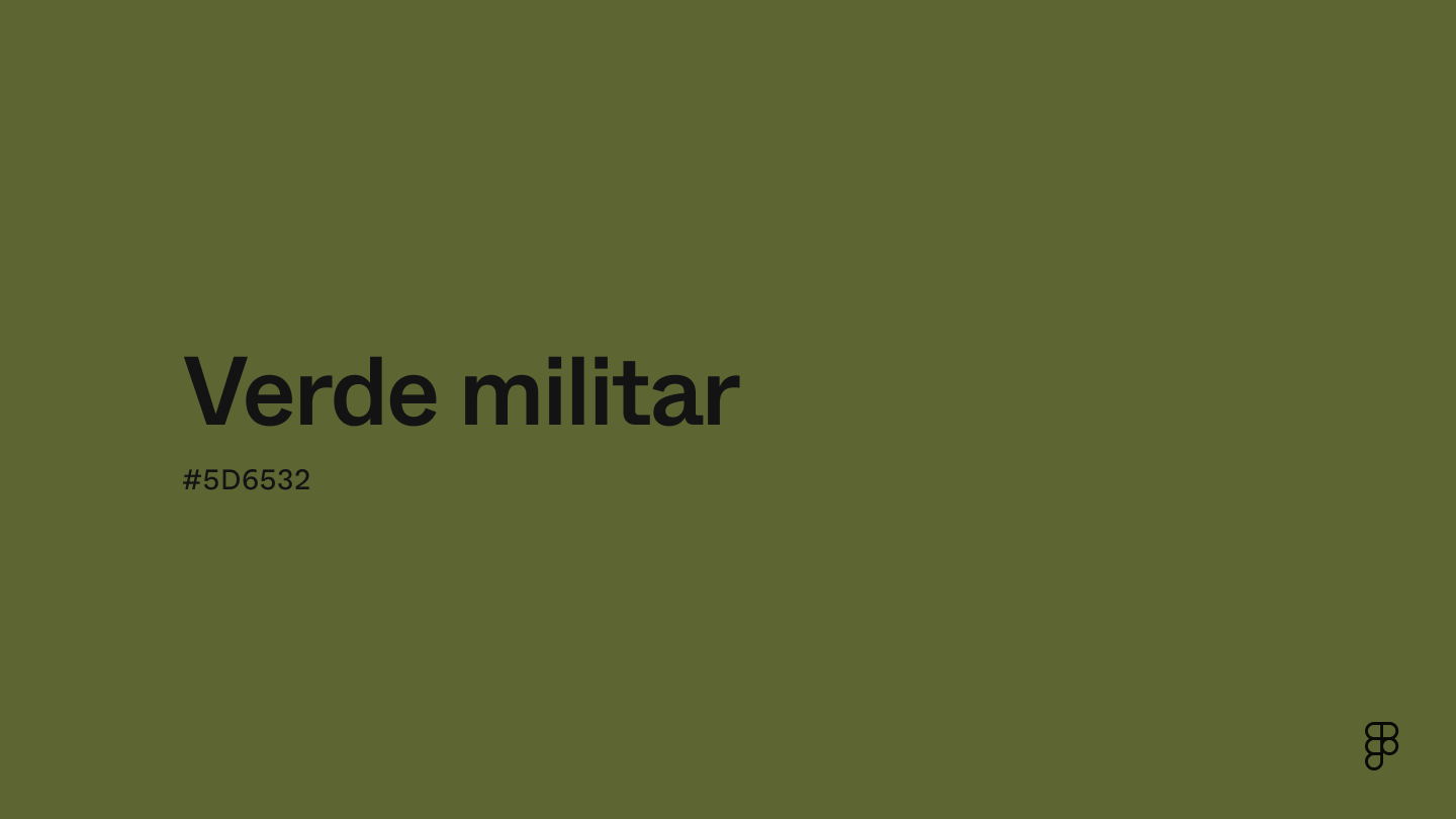 color Verde militar