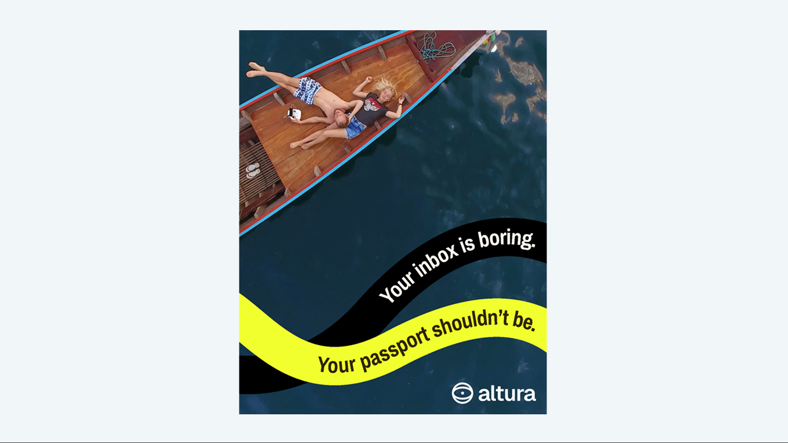 Summer travel Facebook ad design