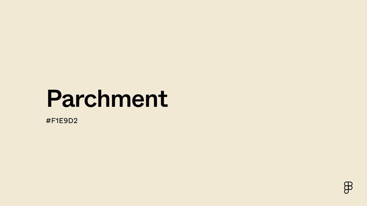 Parchment Color: Hex Code, Palettes & Meaning | Figma