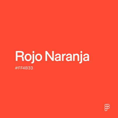 Rojo-naranja