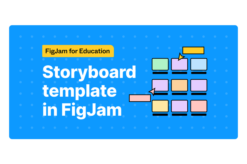 Storyboard template in FigJam