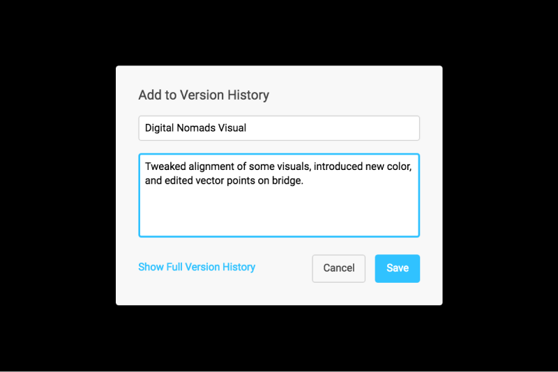 Now you can name and annotate your Figma Version History | Figma Blog