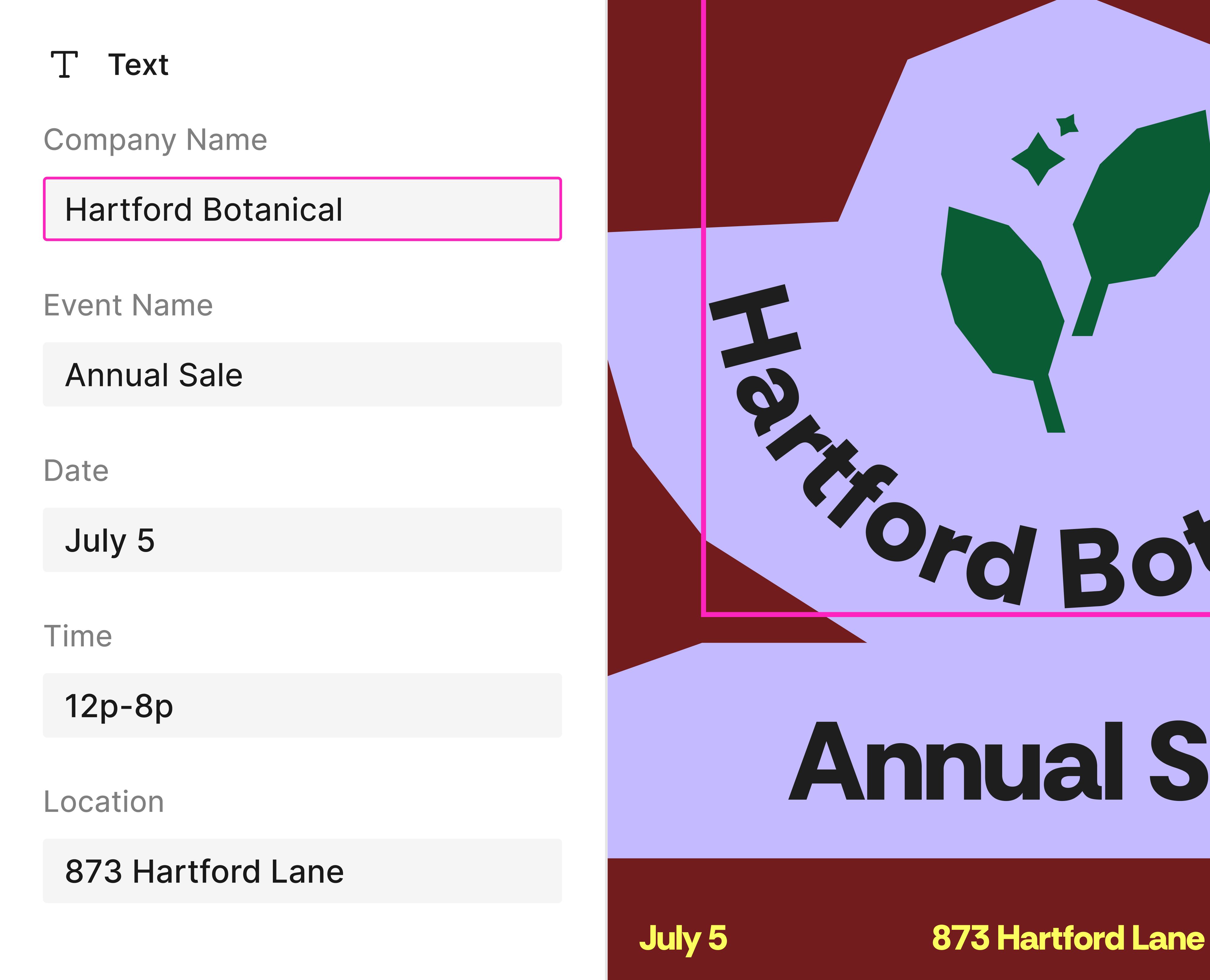 Customize your ads with an easy to use interface