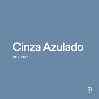Azul-cinza