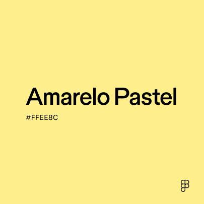 Amarelo pastel