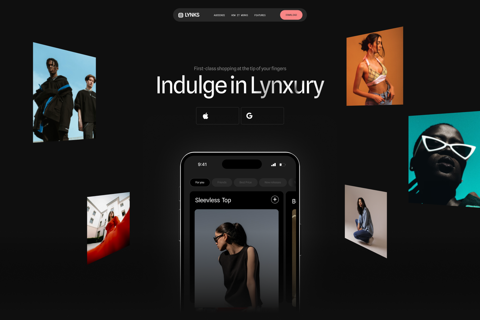a mobile device with multiple assets surrounding building out mobile website
