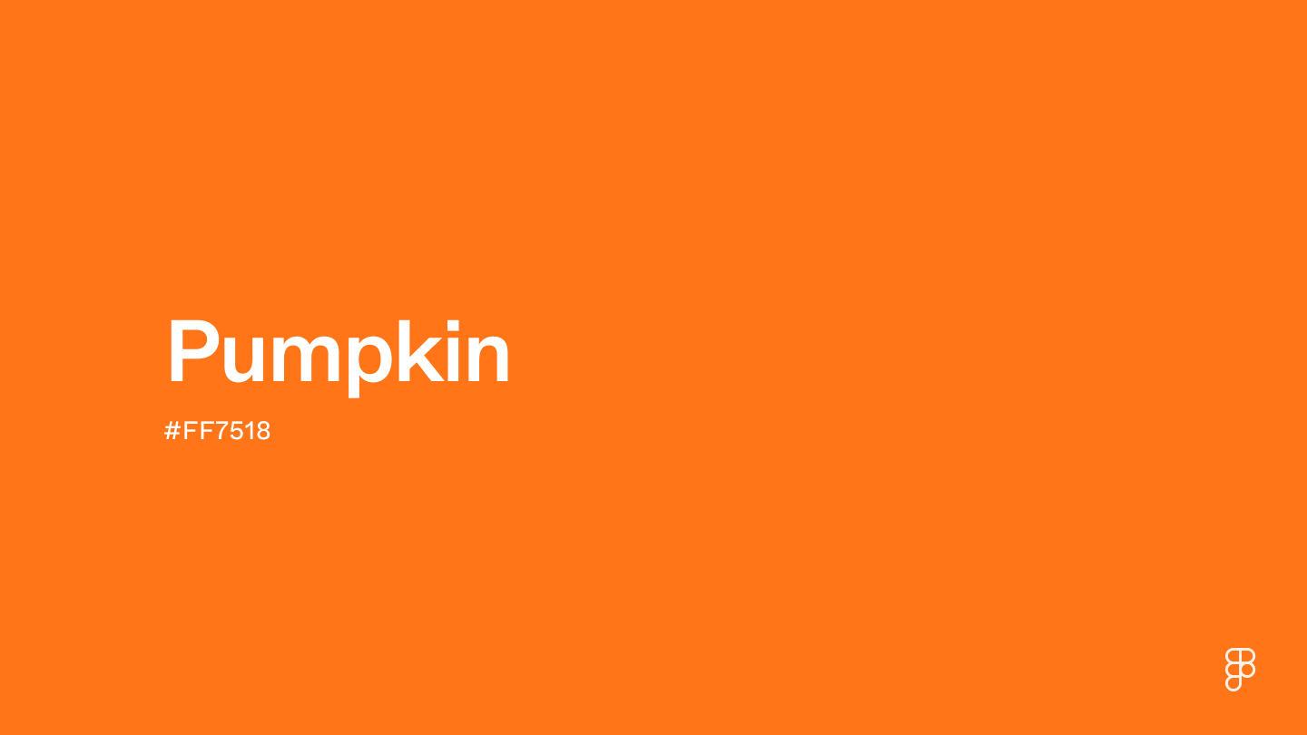 Pumpkin color