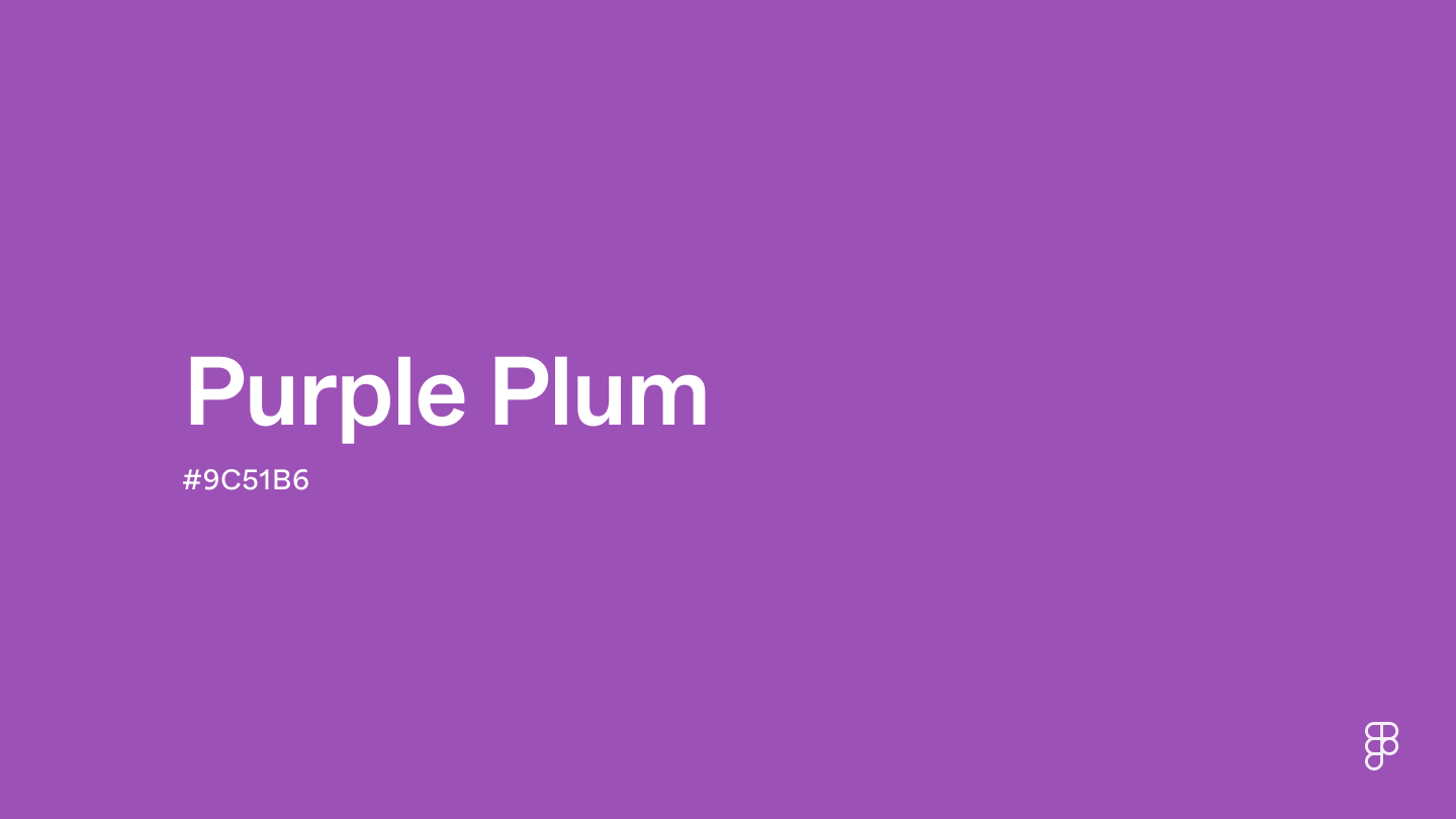 Purple Plum color