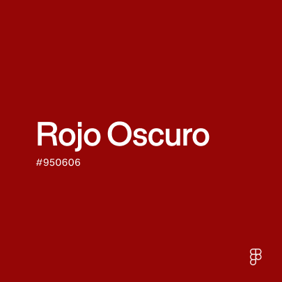 Rojo oscuro