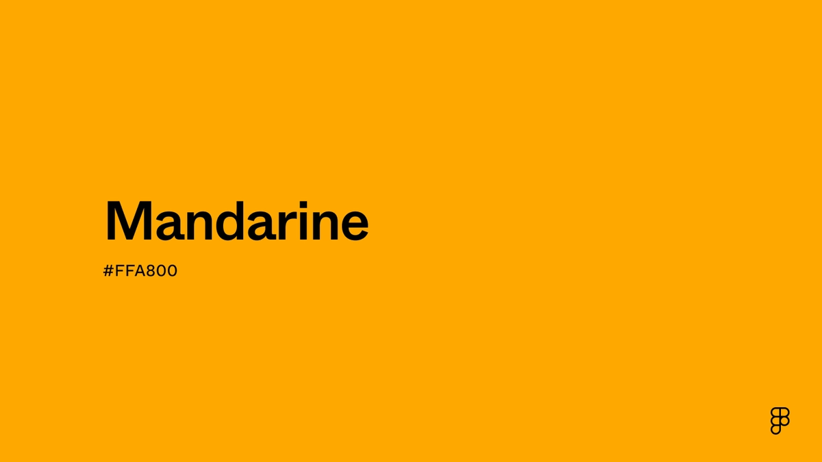 Manderin Color Code Couleur Mandarine : Code Hex, Palettes & Signification | Figma