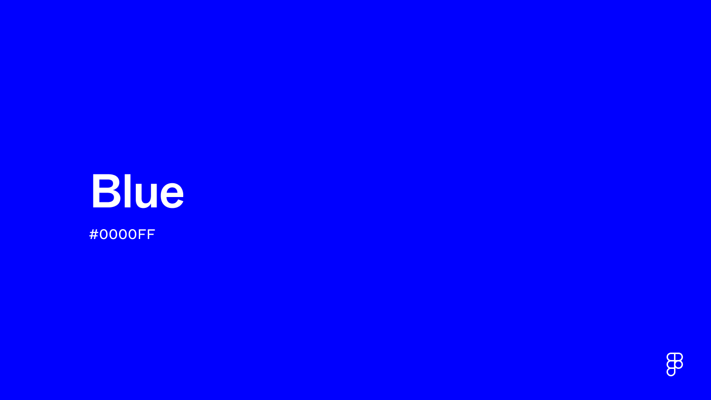 Static Blue Color Code Blue Color: Hex Code, Palettes & Meaning | Figma