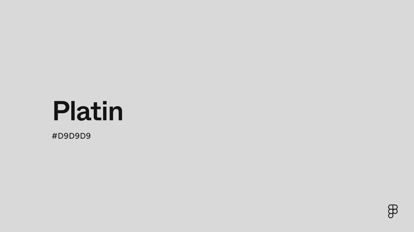 color Farbe Platin