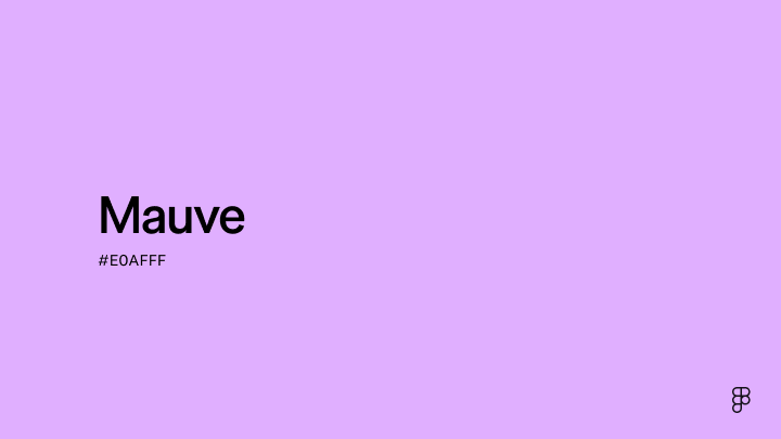 Couleur Mauve : Code Hex, Palettes & Signification | Figma
