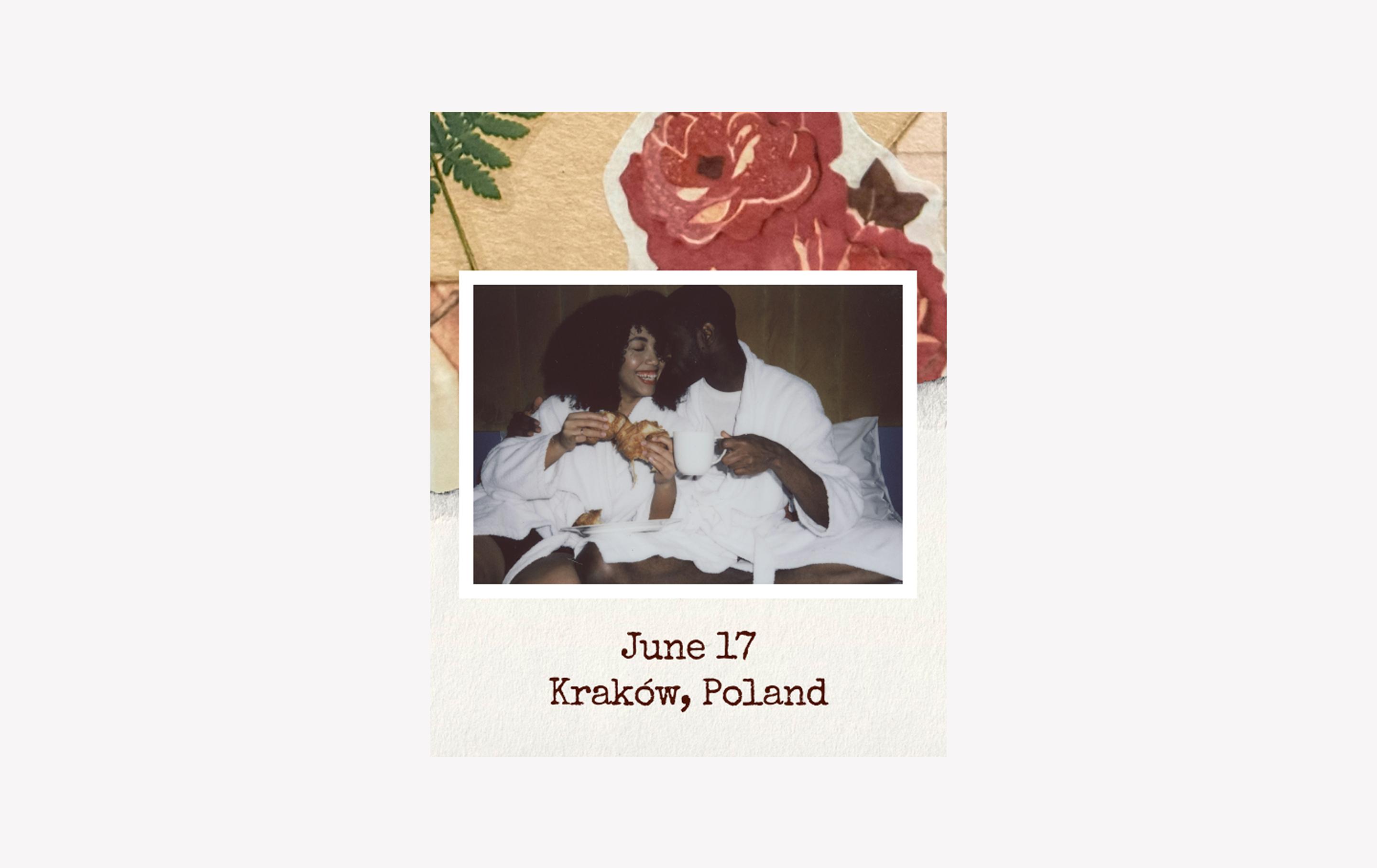 travel collage instagram post template example