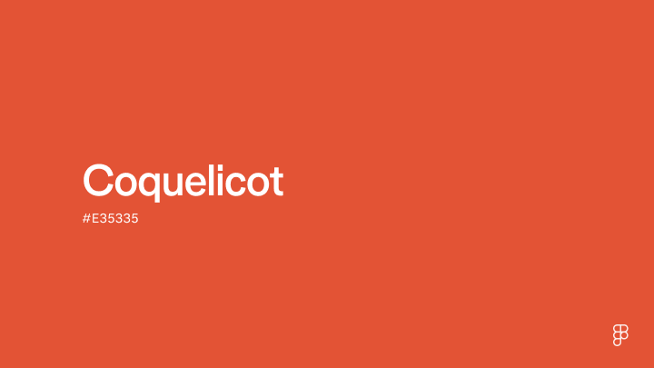 Cocellica Color Couleur Coquelicot : Code Hex, Palettes & Signification | Figma