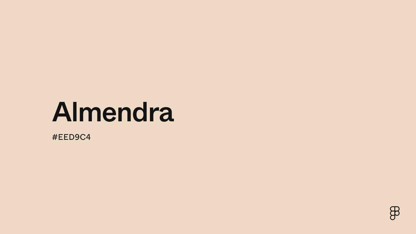 Color Almendra: Código Hex, Paletas y Significado | Figma