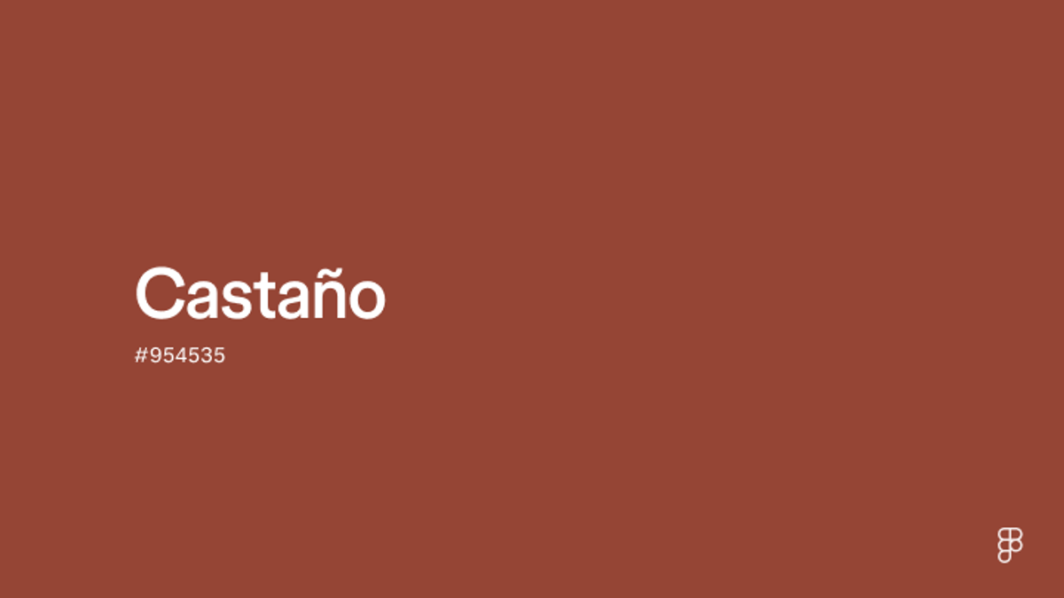 Color Castaño: Código Hex, Paletas y Significado | Figma