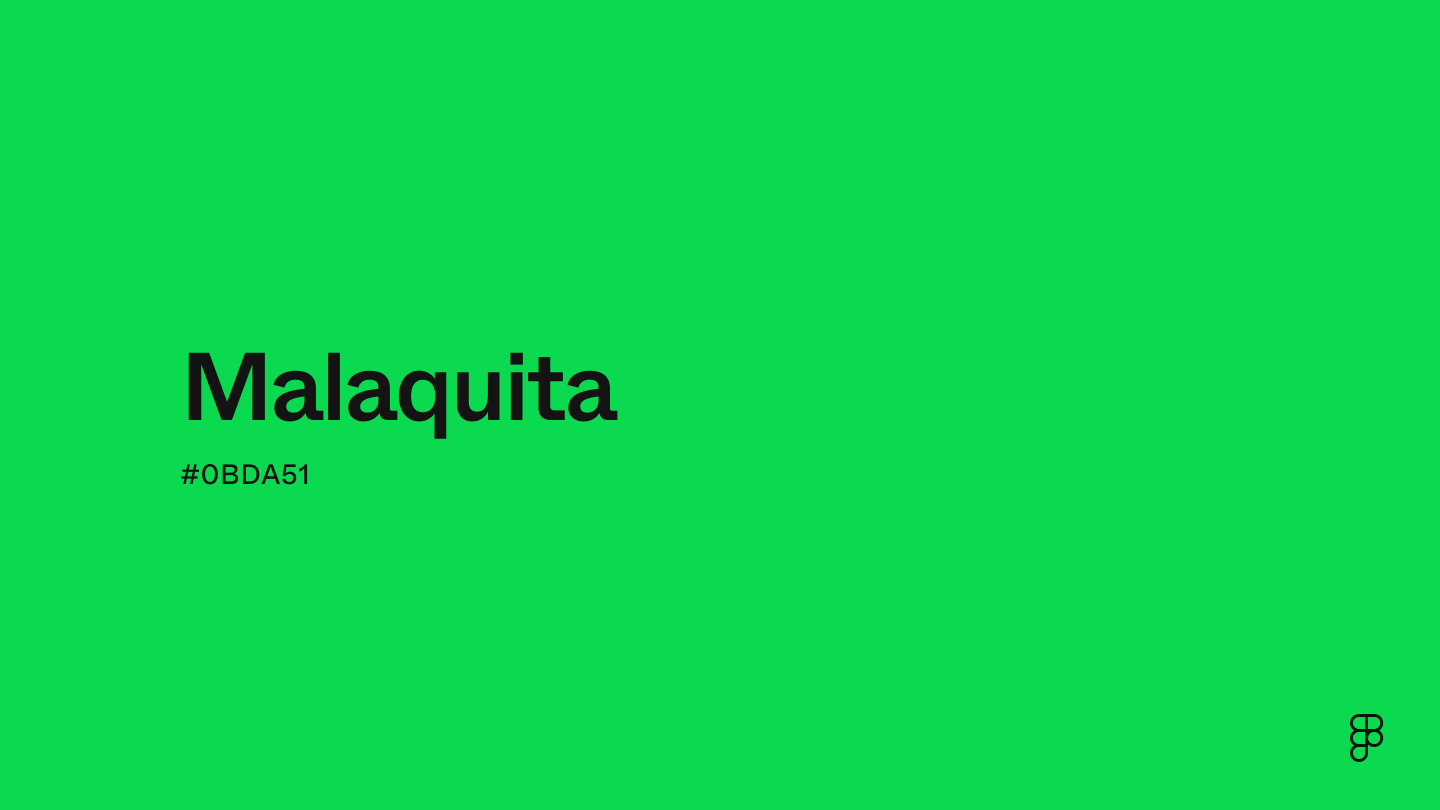 Color Malaquita: Código Hex, Paletas y Significado | Figma