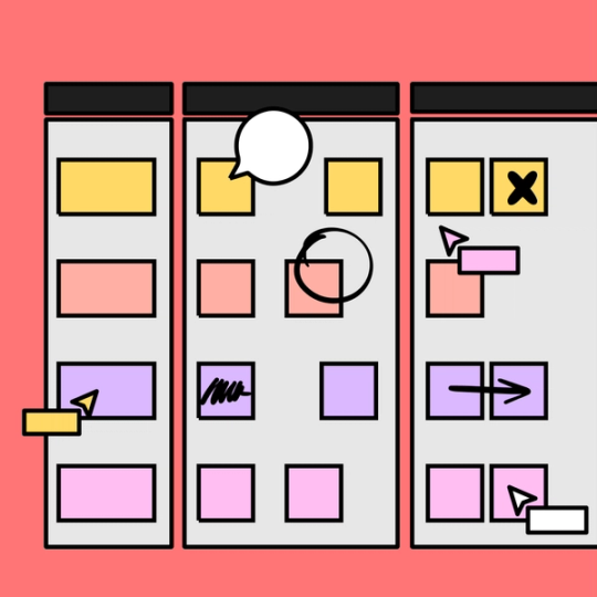 timeline diagram with FigJam's collaborative tools