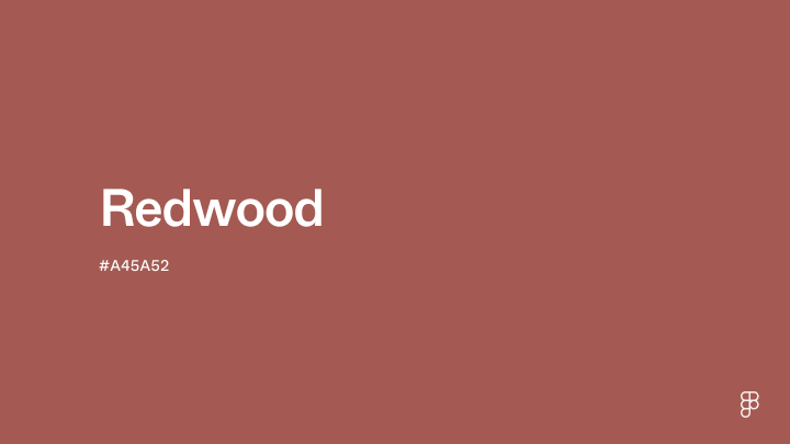 Redwood color