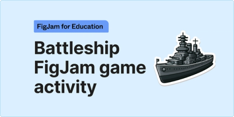 Battleship FigJam game activity