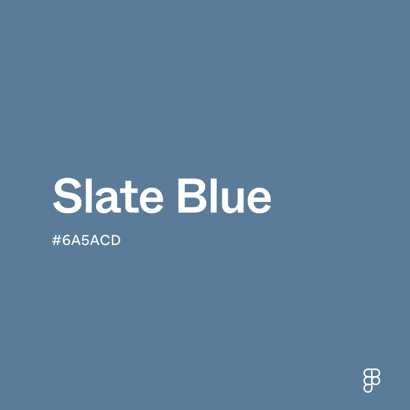 slate blue color