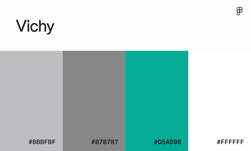 Neutral color scheme with shades of gray and teal.