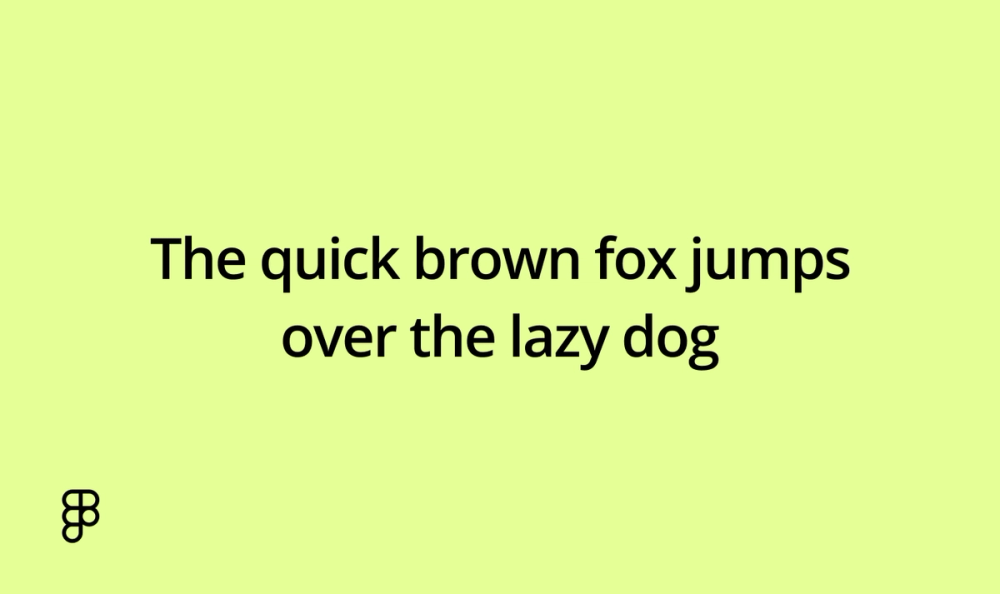 Example text showing Open Sans font.