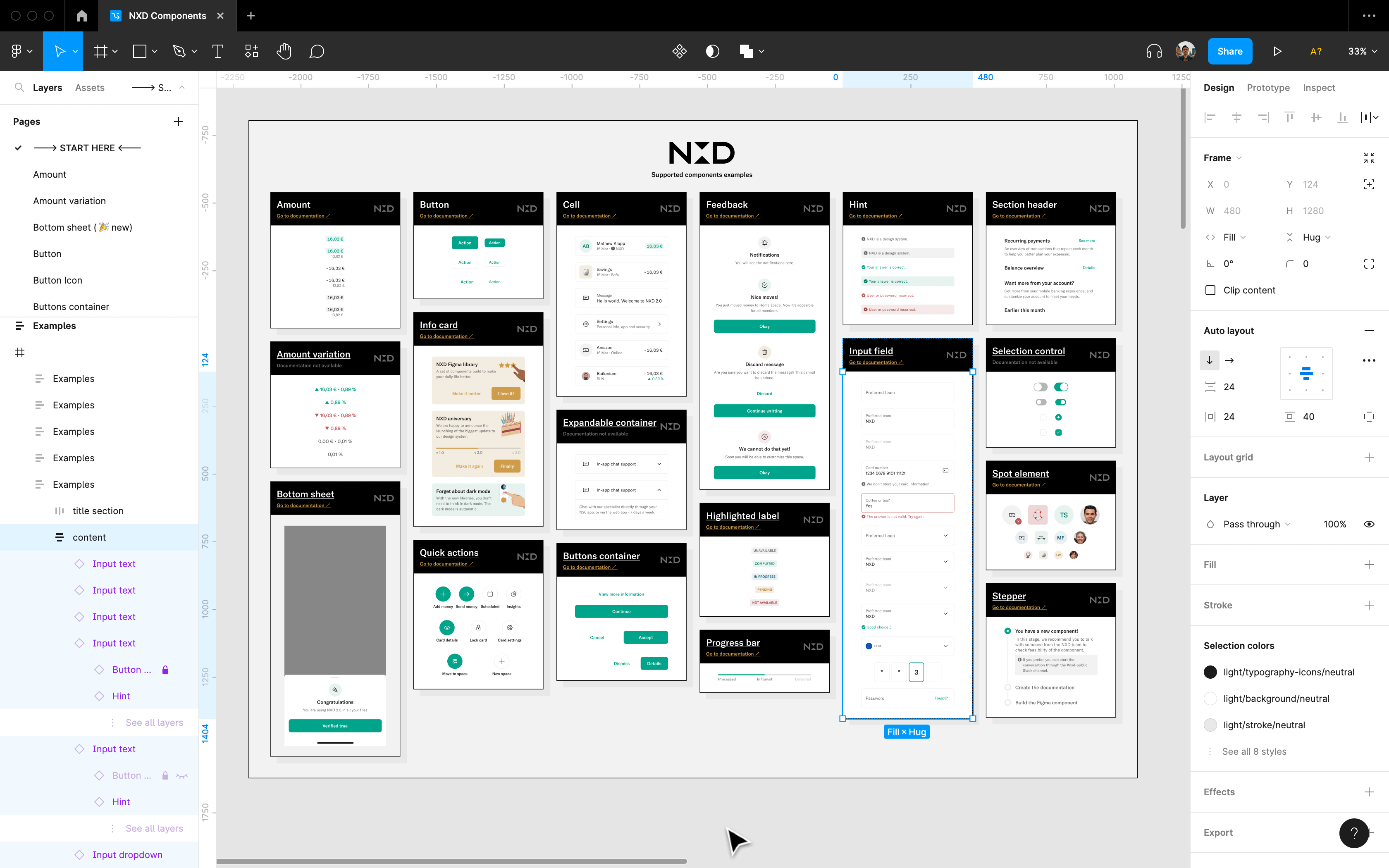 Component library