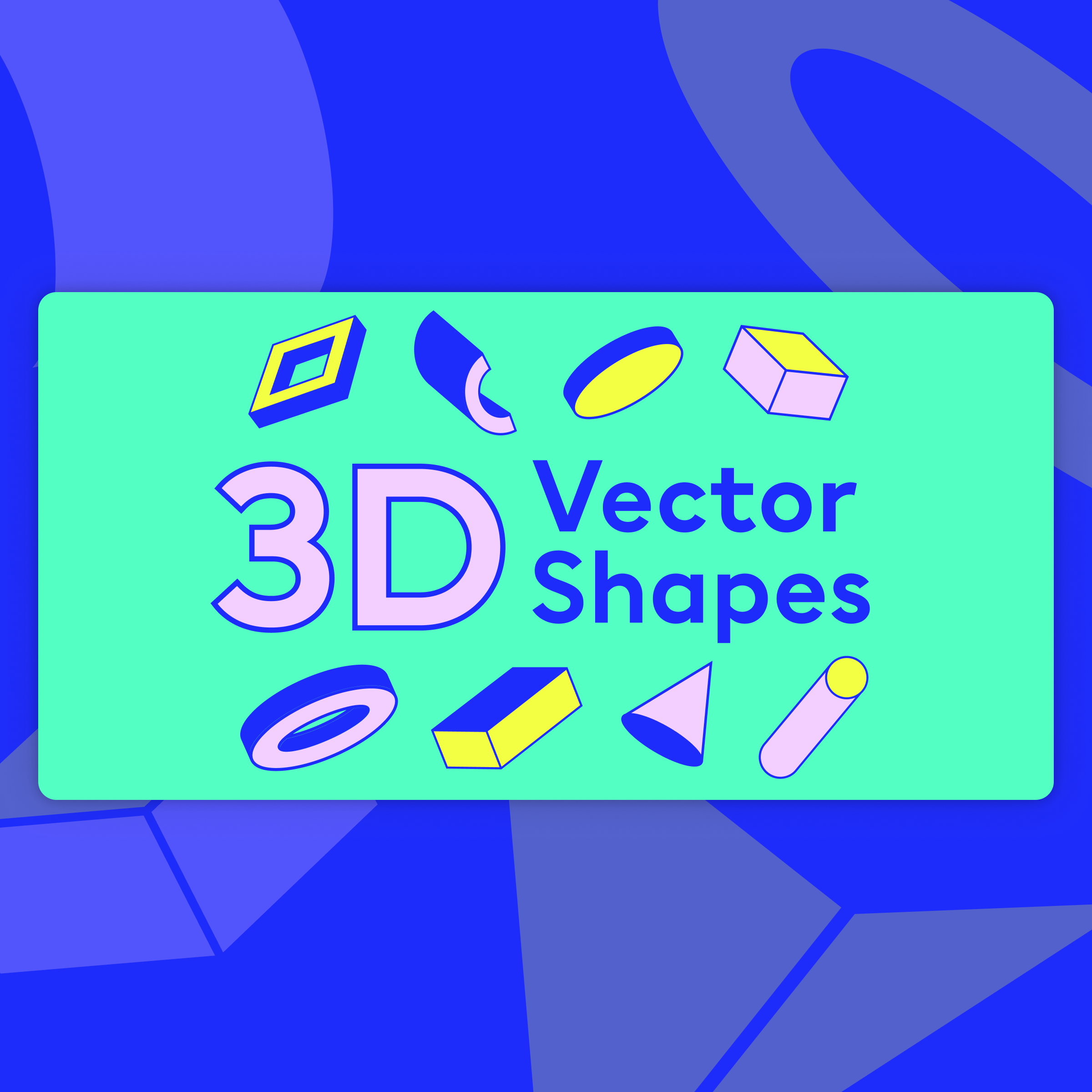 Vector 3D Shapes