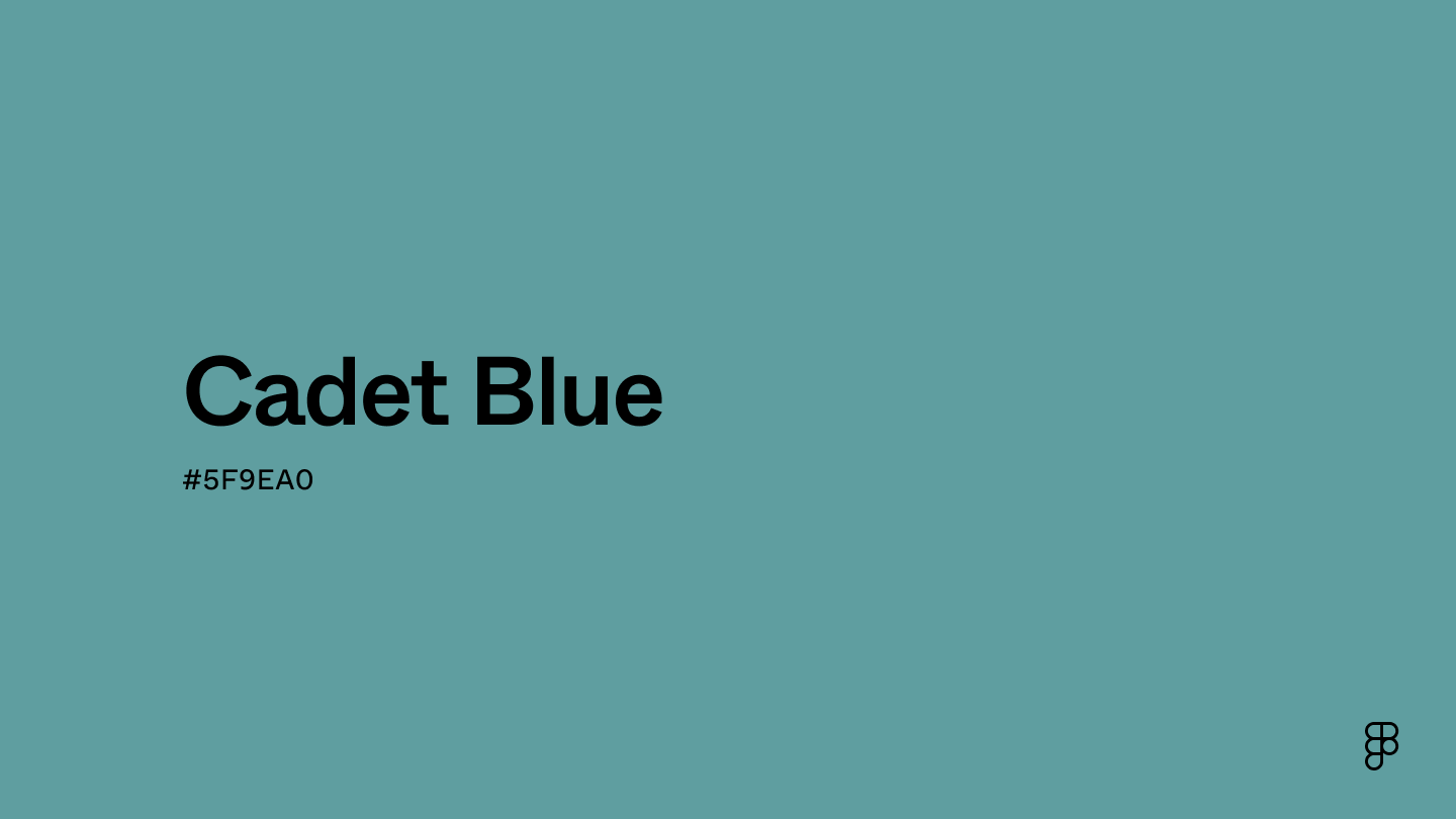 Cadet Blue color