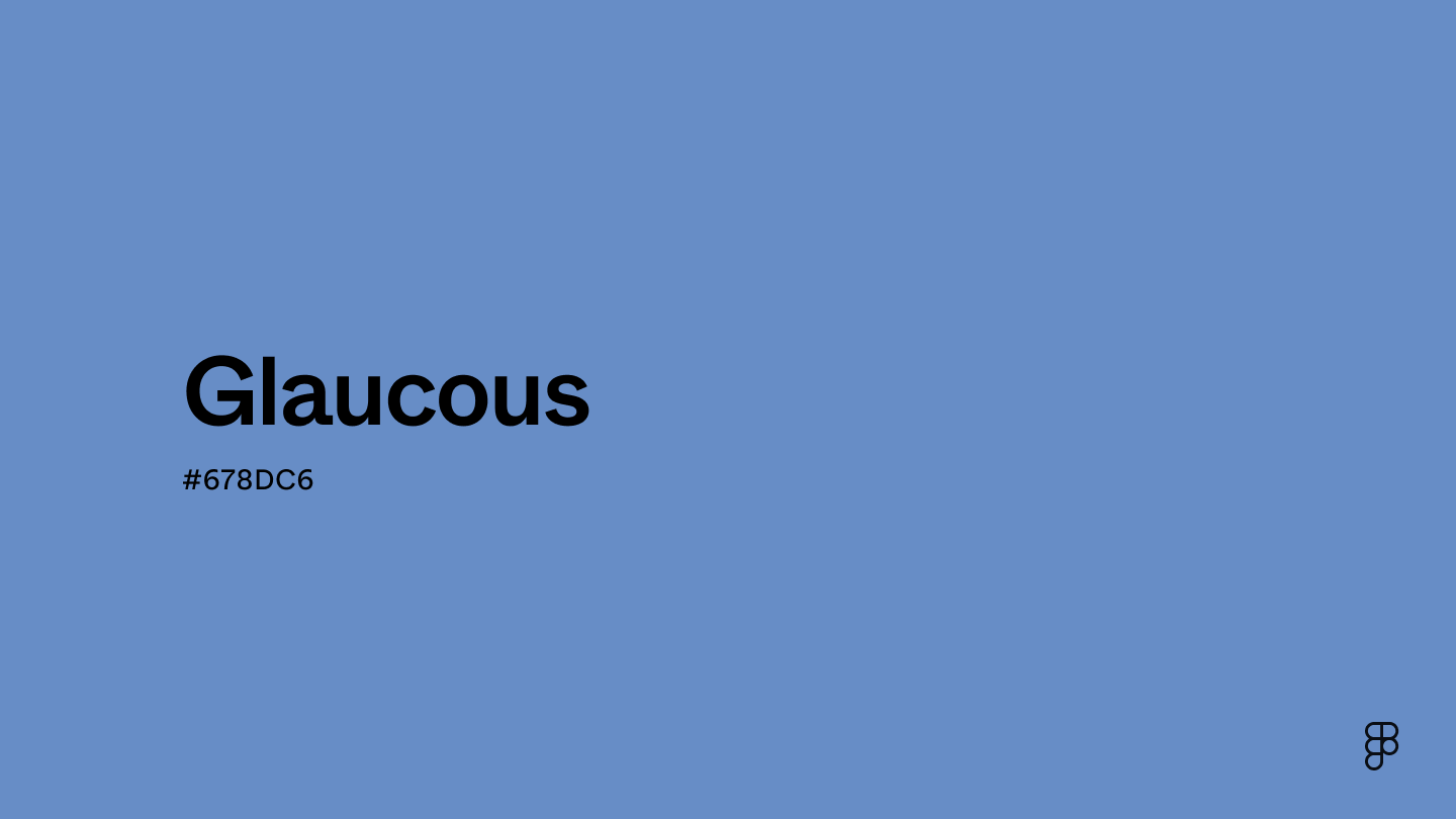 Glaucous Color: Hex Code, Palettes & Meaning | Figma