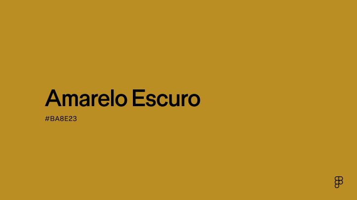 color Amarelo escuro