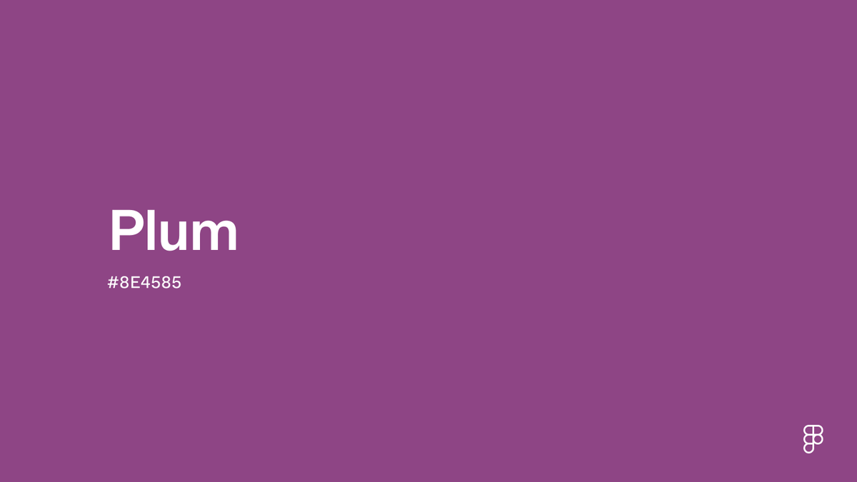 Plum Color: Hex Code, Palettes & Meaning | Figma
