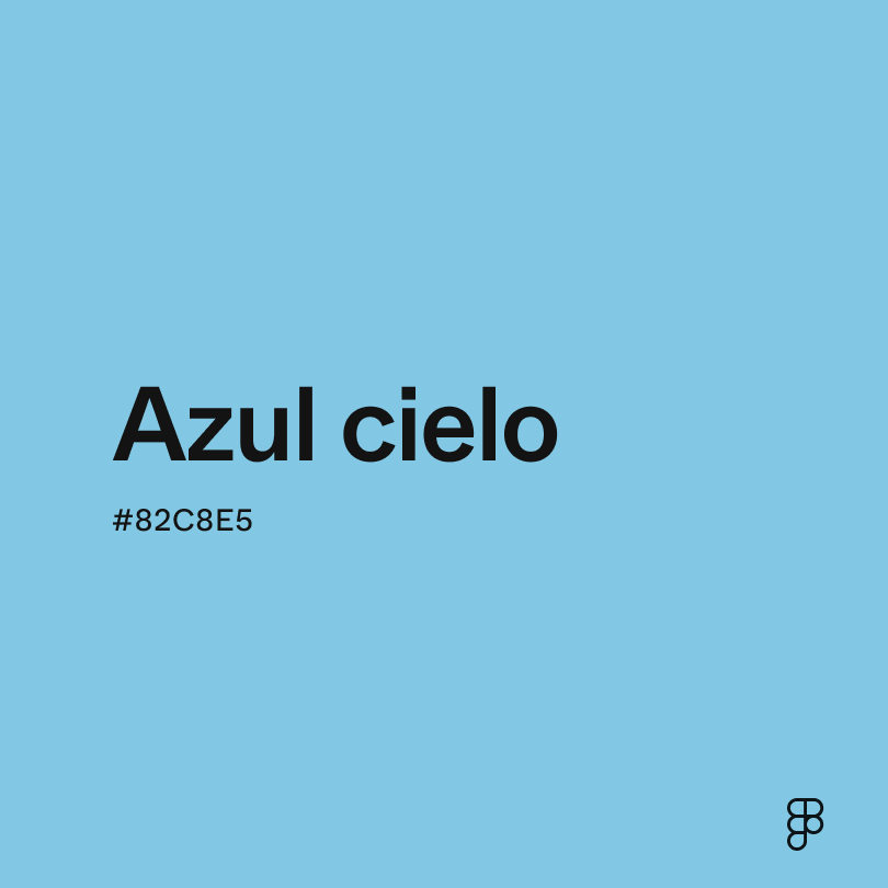 Azul cielo