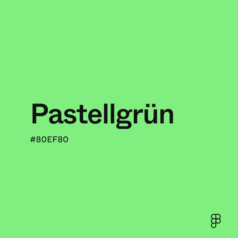 Pastellgrün
