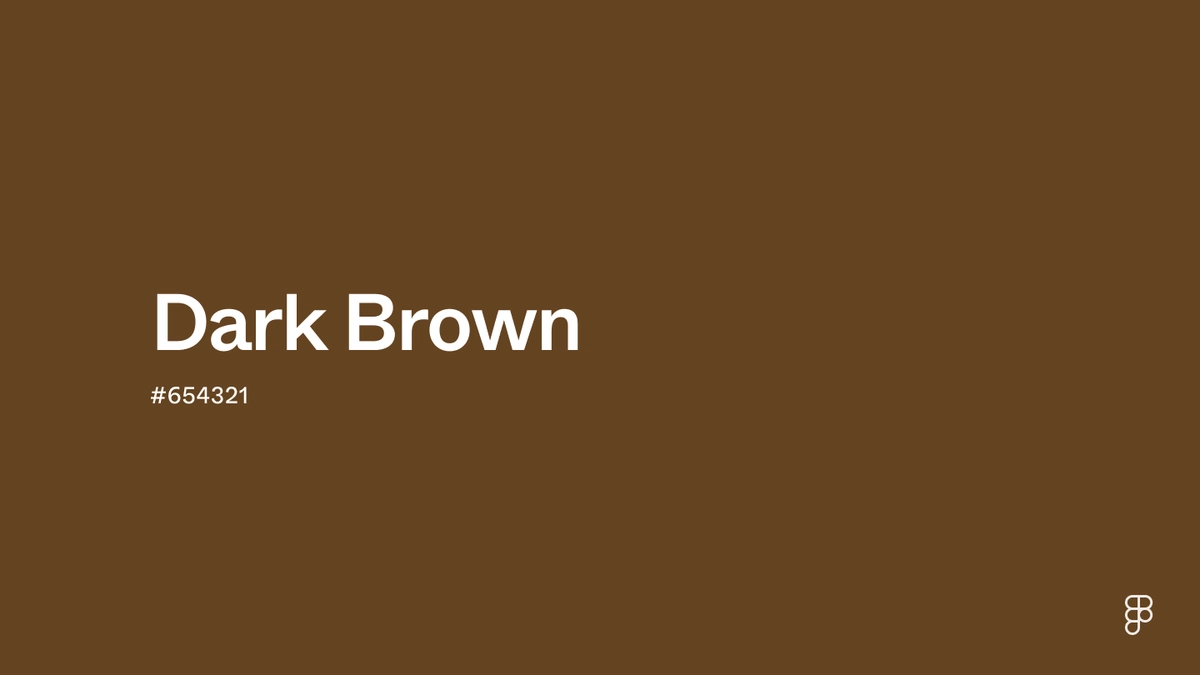 Dark brown Color: Hex Code, Palettes & Meaning | Figma