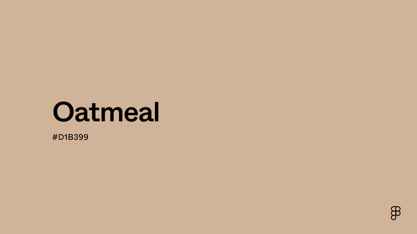 Oatmeal color