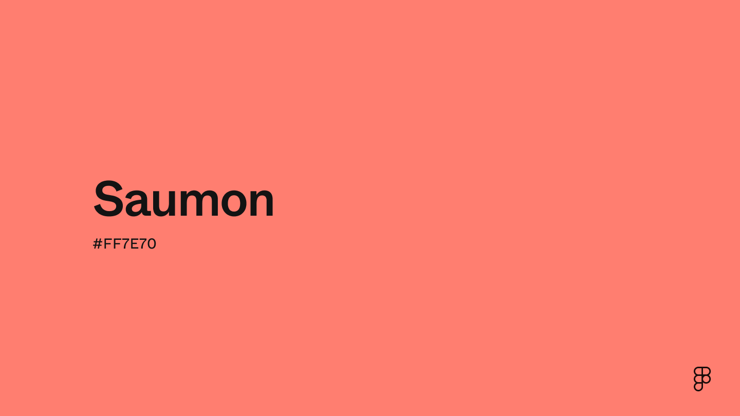 color Couleur saumon