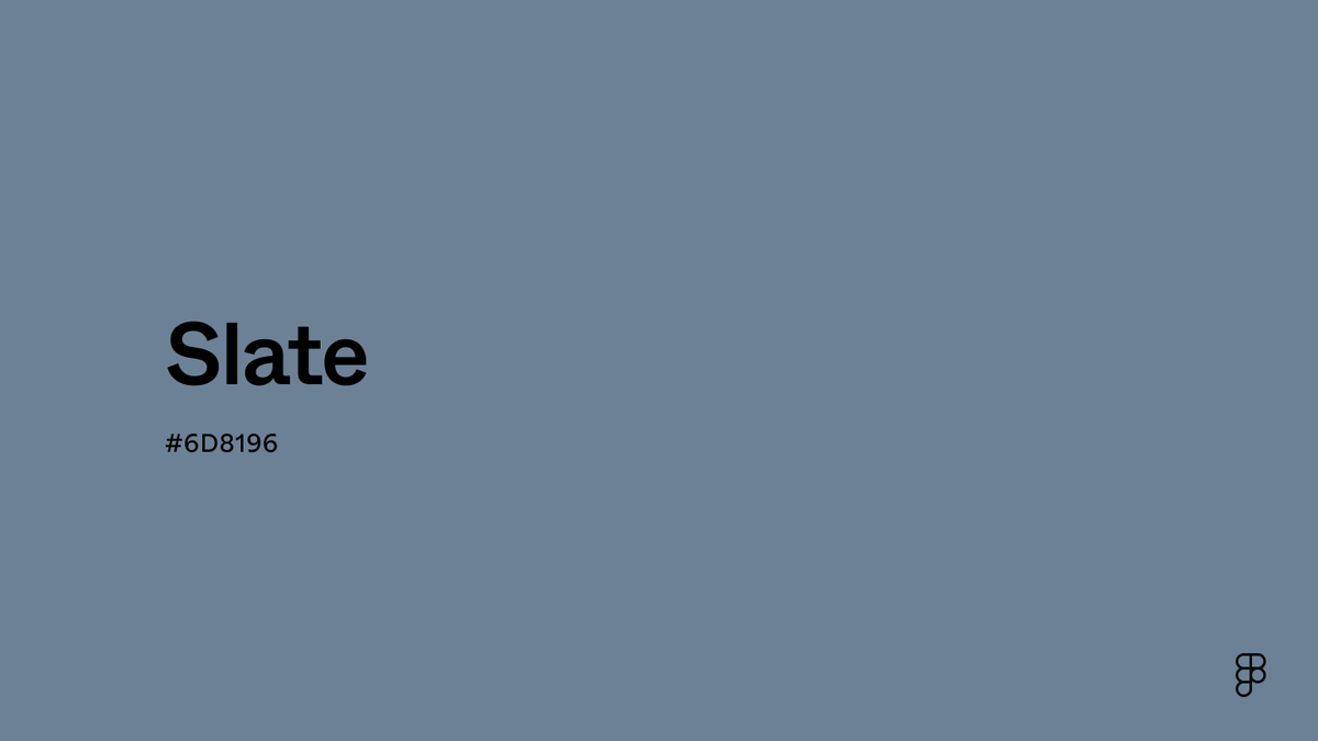 Slate Gray Color: Hex Code, Palettes & Meaning | Figma