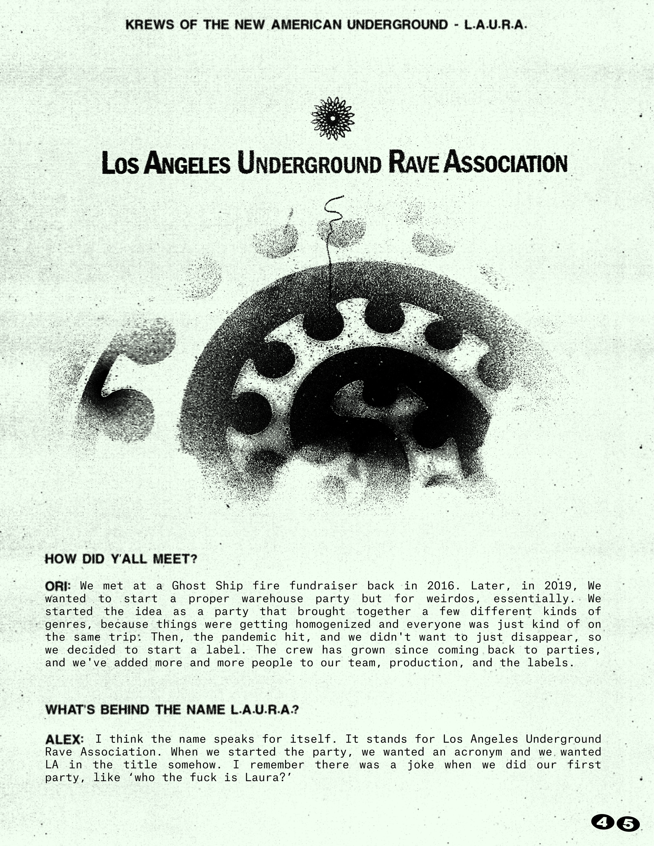 An interview with the Los Angeles Underground Rave Association