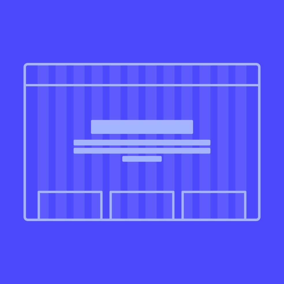 Wireframe d'un site web