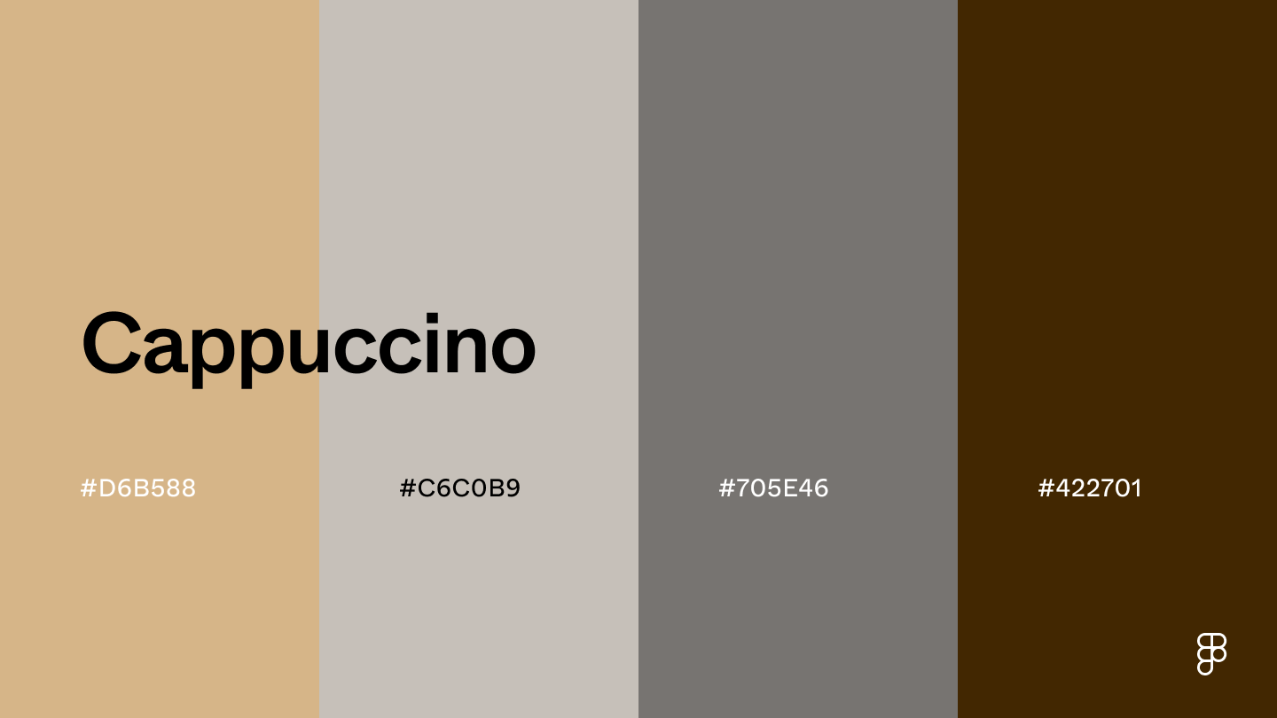 Capucino Color 60 Color Combinations To Influence Your Next Design | Figma