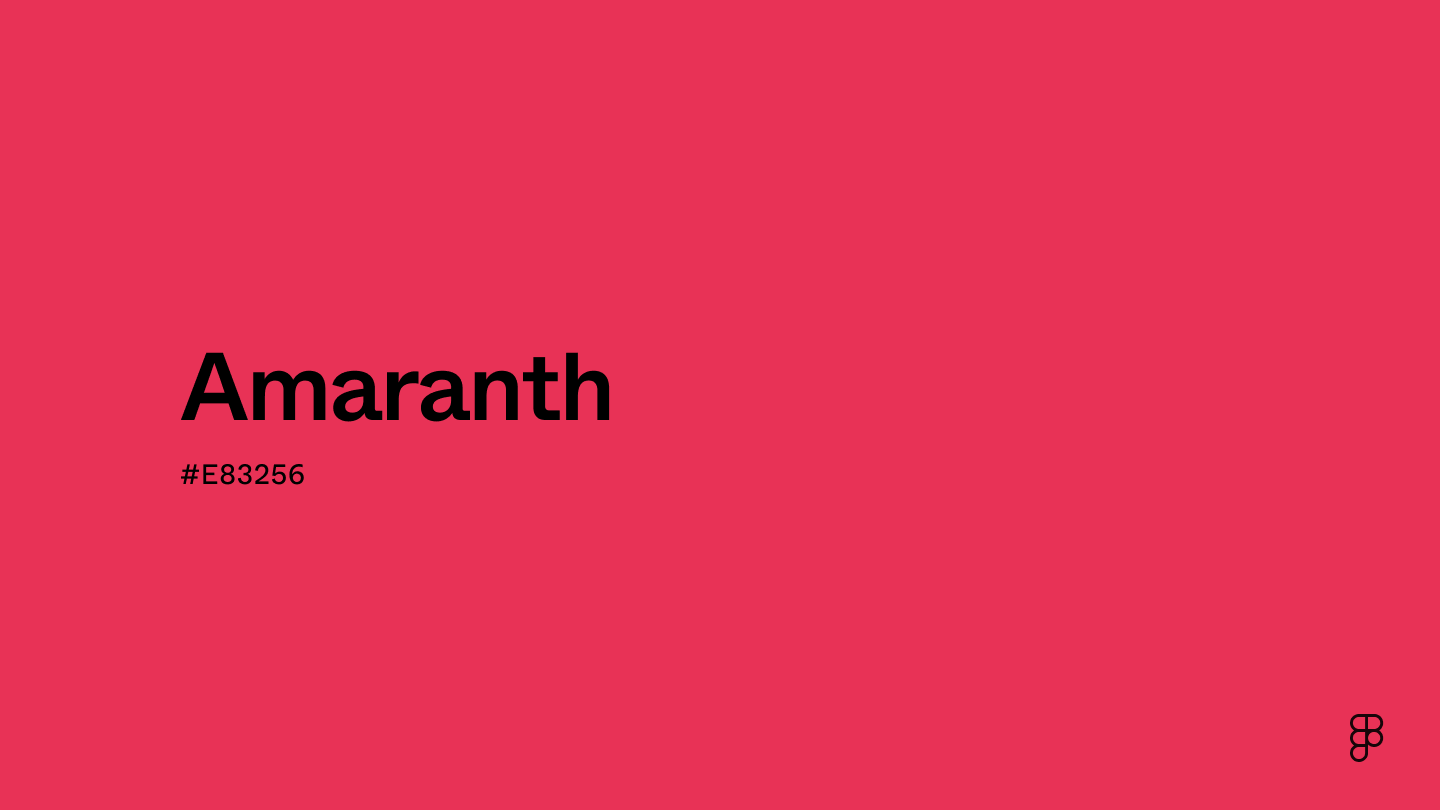 amaranth color
