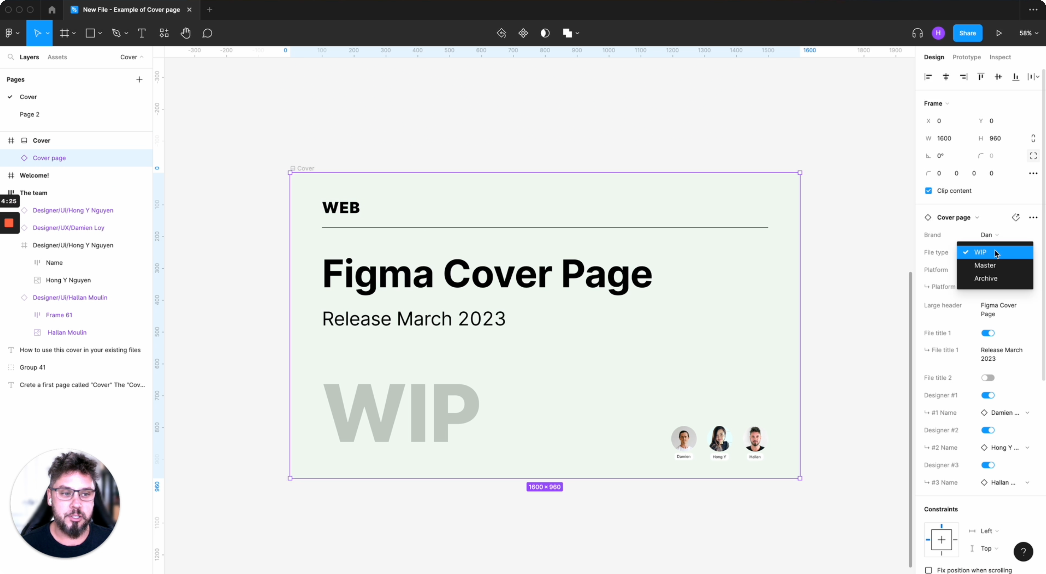 Video tutorial screenshot